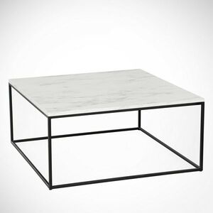 Konferenčný stolík Poly Black and White vyobraziť