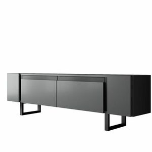 Televízny stolík Yildiz Anthracite and Black vyobraziť