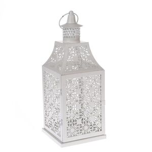 Závesný kovový lampáš Arianna, 14, 5 x 36 x 14, 5 cm vyobraziť