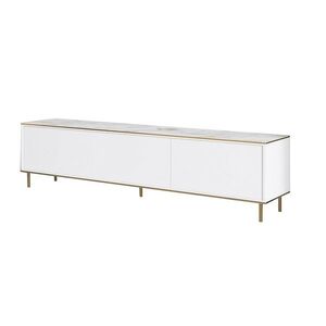 Televízny stolík Imaj White Marble and Gold vyobraziť