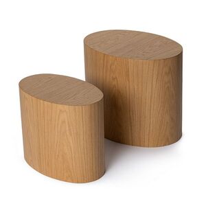 Odkladací stolík Elipse Set Oak, 2 ks vyobraziť