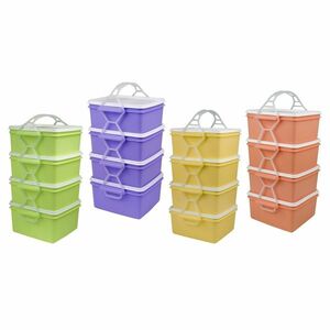 Plastový obedár 4x 1, 4 l, 18 x 17 x 30, 5 cm vyobraziť