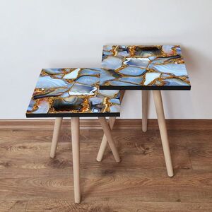 Odkladací stolík 2SHP Multicolor, 2 ks vyobraziť