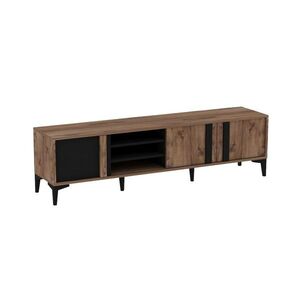 Televízny stolík Mengu Atlantic Pine and Anthracite vyobraziť