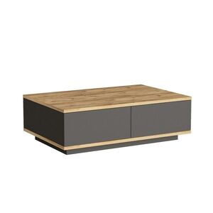 Konferenčný stolík Frem Anthracite and Atlantic Pine vyobraziť