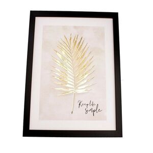 Obraz na plátne Gold leaf, 40 x 50 cm vyobraziť