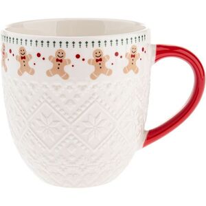 Porcelánový hrnček Pletený perníček 630 ml vyobraziť