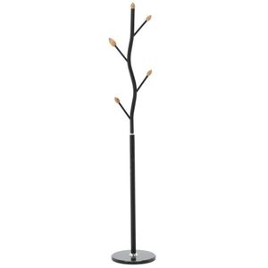 Aldotrade Stojan na vešáky BUNGUND 170 cm, čierna vyobraziť