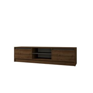Televízny stolík Olca Walnut and Anthracite vyobraziť