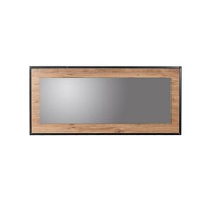Zrkadlo Idea Black and Atlantic Pine, 150 cm, L vyobraziť