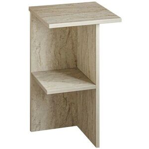 Nočný stolík Palma – Travertine vyobraziť