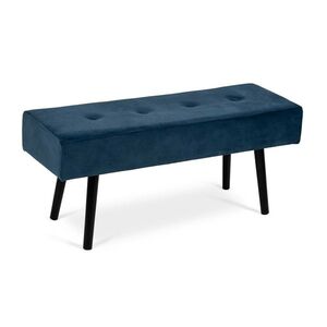 Taburet SOFT Tuft, modrý vyobraziť