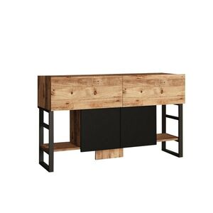 Odkladací stolík so skrinkou Miam Atlantic Pine vyobraziť
