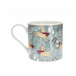 Vianočný porcelánový hrnček Winter Forest, 400 ml vyobraziť