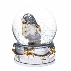 Vianočné snežítko Škriatok strieborná, 6, 5 x 8, 5 cm vyobraziť