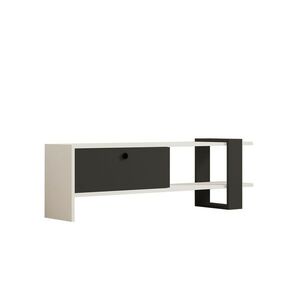 Televízny stolík Funda Anthracite and White vyobraziť