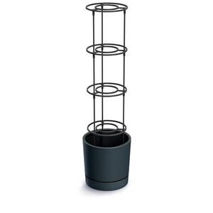 DEPO 300-S433 plastový kvetináč na pestovanie paradajok 29, 2 cm antracit vyobraziť