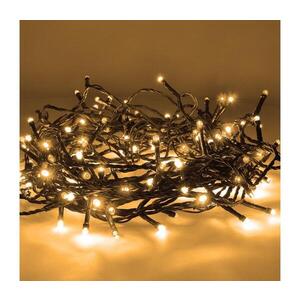 LED vonkajšia vánočná reťaz, 50 LED, 5m, prívod 3m, 8 funkcií, časovač, IP44, teplá biela, 1V110-WW-1 vyobraziť