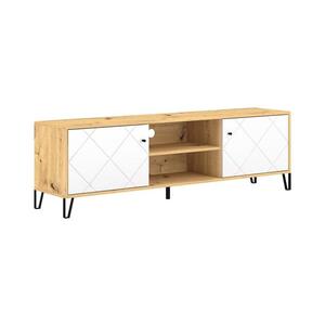 Televízny stolík SULA dub artisan/biela 5907758727027 vyobraziť