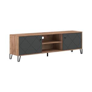 Televízny stolík SULA dub craft/čierna 5904804533496 vyobraziť