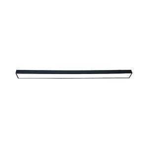 LED Stropné svietidlo LED/32W/230V 4000K 120x7 cm čierna LCL7021 vyobraziť