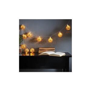 Eglo 411115 - LED reťaz GLITTER 10xLED/2xAA 1, 65m teplá biela 411115 vyobraziť