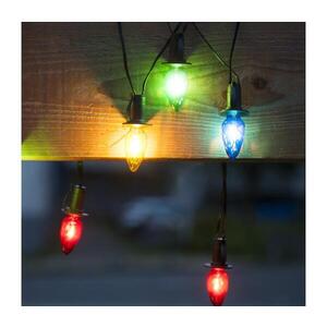 LED vonkajšia girlanda CONE FILAMENT 20xE10 19m farebná/teplá biela IP44 192020 vyobraziť