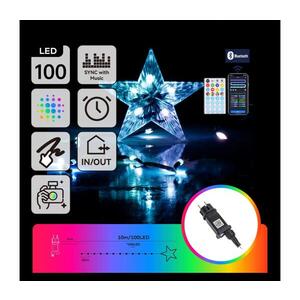 B.V. - LED RGBICW Vonkajšia svetelná reťaz 100xLED/10W/230V 10m IP44 + DO S104033VN vyobraziť