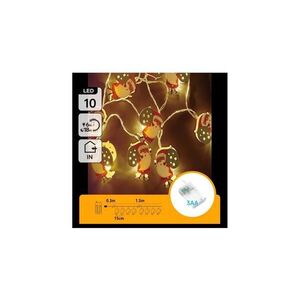 B.V. - LED reťaz 10xLED/3xAA 1, 5m teplá biela Santa Claus B10303Q6M vyobraziť