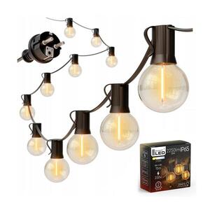 SmartLED LED Vonkajší dekoratívny reťazec 25xE12/1W/230V 17, 5 m IP65 čierna 4450 vyobraziť