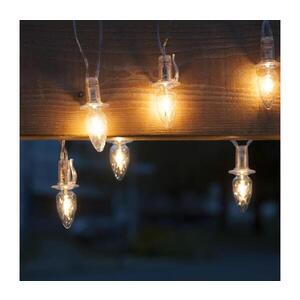 Rozšíriteľná LED vonkajšia reťaz CONE FILAMENT 20xE10 14m číra/teplá biela IP44 192022.C.prodlouzeni vyobraziť