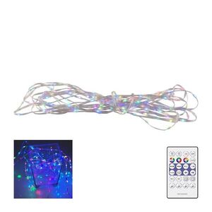 LED RGB reťaz LED/10W/5V 10 m USB + diaľkové ovládanie 324405 vyobraziť