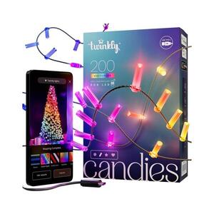 Twinkly TWKC200RGB-G - LED RGB stmievateľný svetelný reťazec 200xLED 14 m USB Wi-Fi TWKC200RGB-G vyobraziť