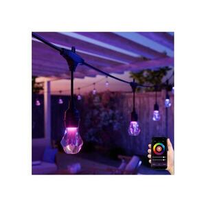 Nanoleaf NF084K02-20SLO - stmievateľná LED girlanda RGBWIC, 20× LED, 15 m, Wi‑Fi, IP65 NF084K02-20SLO vyobraziť