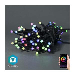 WIFILX01C42-LED RGB vonkajší dekoratívny svetelný reťazec 42× LED – 8 funkcií, 8 m, IP65, Wi‑Fi Tuya WIFILX01C42 vyobraziť