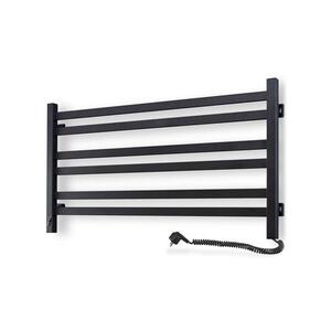 Navin Elektrický sušiak na uteráky s termostatom AVANGARD 181W 50x90 cm čierny pravostranný 12-228053-9050 vyobraziť
