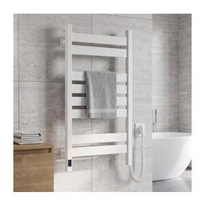 Navin Elektrický sušiak na uteráky s termostatom LARGO 168W 80x50 cm biela pravá 12-844053-5080 vyobraziť