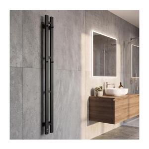 Navin Elektrický sušiak na uteráky s termostatom SILOUETTE 70W 120x9 cm čierny pravý 12-234053-0912 vyobraziť
