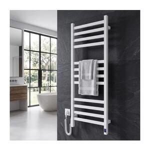 Navin Kúpeľňový rebríkový radiátor s termostatom AVANGARD 227 W 120 × 48 cm biely, ľavý 12-028153-4812 vyobraziť