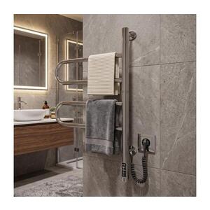 Mario-Radiators Elektrický otočný sušiak na uteráky TRISTAR 75W/230V 62, 5x44, 5 cm IP44 nerez/lesklý chróm 2.3.0505.11.P vyobraziť
