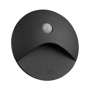 39137 - LED schodové svietidlo EXIN so senzorom 2, 5W/230V 4000K IP65 antracitové, okrúhle 39137 vyobraziť