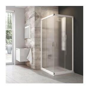 Ravak 1LV40100ZG - Štvordielny rohový sprchovací kút BLIX 80x80 cm biely 1LV40100ZG vyobraziť
