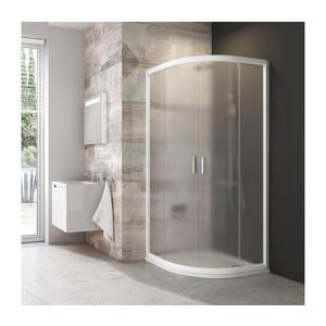 Ravak 3B270100ZG - Sprchový kút štvordielny štvrťkruhový BLIX 90x90 cm biela 3B270100ZG vyobraziť