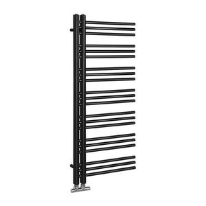 Sapho - Kúpeľňový radiátor DORLION 400W 50x120x50 cm matná čierna 1130-21 vyobraziť