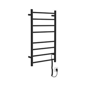Sapho - Elektrický sušiak na uteráky REDONDO 75W 90x50 cm matná čierna ER220BV vyobraziť