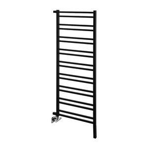 Sapho - Kúpeľňový radiátor METRO SPACE 525W 55x143 cm matná čierna IR438B vyobraziť