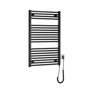 Aqualine - Kúpeľňový elektrický radiátor DIRECT-E 400W 96x60 cm matná čierna ILE96TB vyobraziť