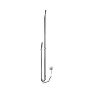 Sapho - Elektrický sušiak na uteráky s časovačom DUOPASSO 45W 170x12 cm lesklý chróm ER730 vyobraziť