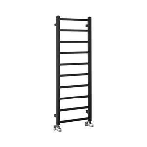 Sapho - Kúpeľňový radiátor METRO DOS 114x40 cm matná čierna IR445TB vyobraziť