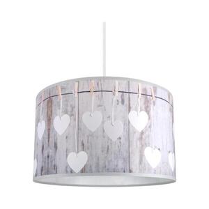 Luster na lanku HEART 1xE27/60W/230V 9076 vyobraziť